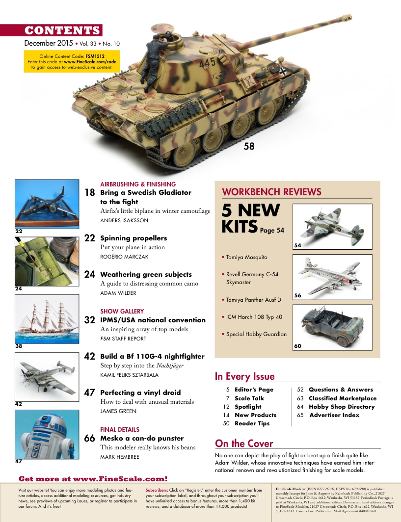 FineScale Modeler 2015-12 (Vol33-10)